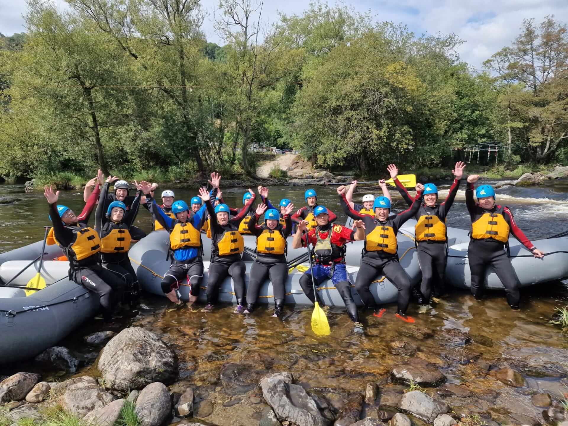Itel white water rafting