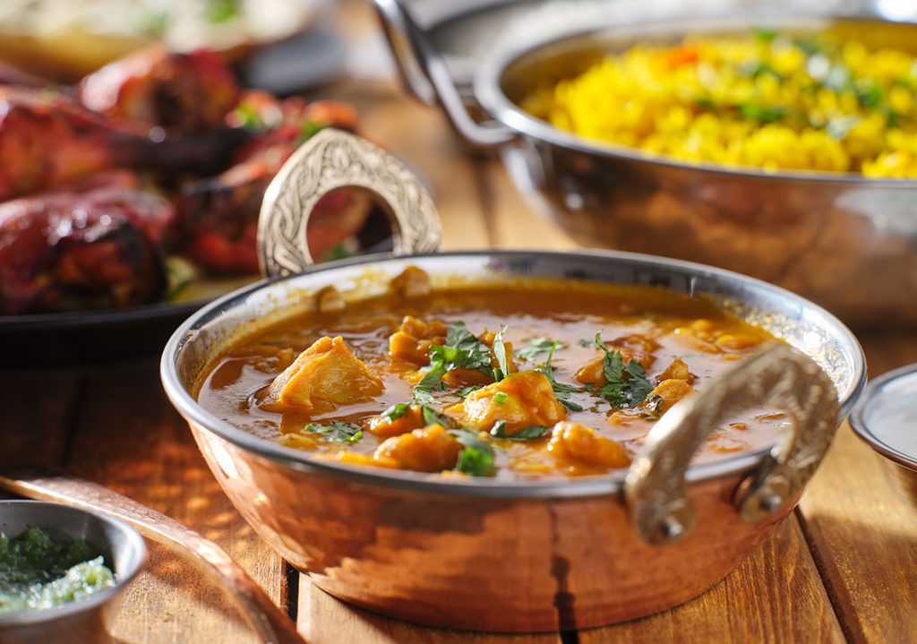 A good hot curry.