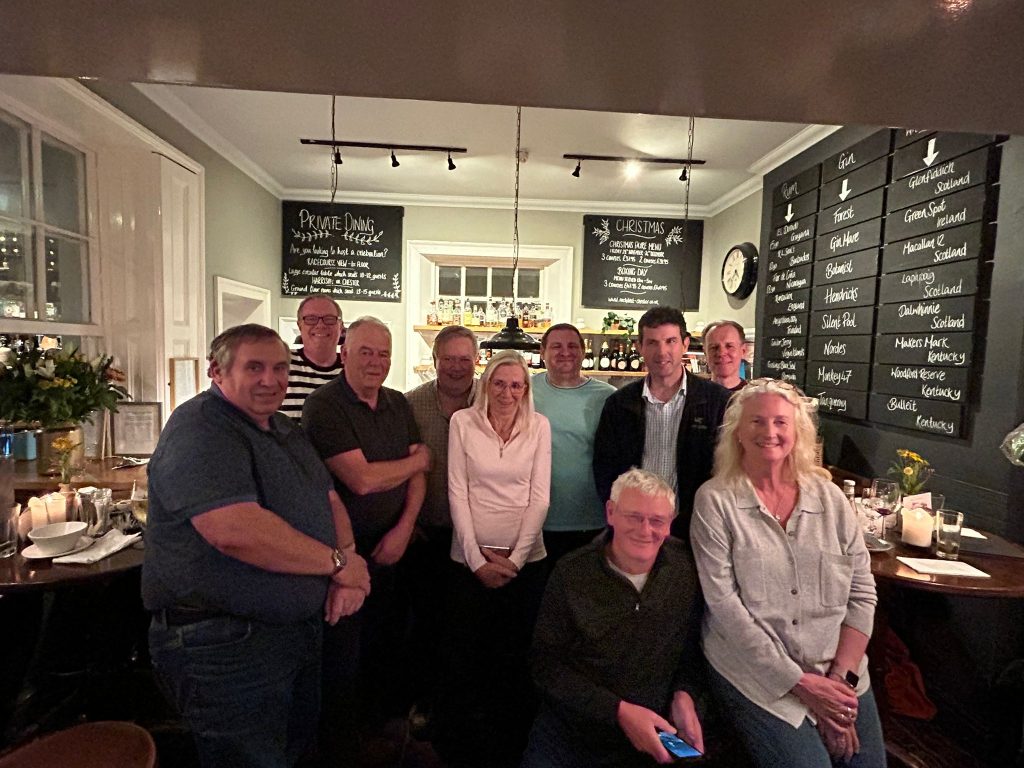 John Cozens retirement drinks